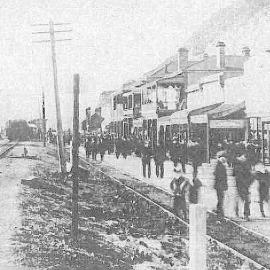 Who can put a date on this photo - remember when the railway was built up for flood protection?