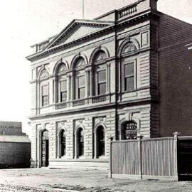 The Hokitika Town Hall and Literary Society building.1869.