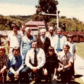 THE KENNEDY CLAN - 3 Kennedy Bros with some of their sons and Grandchildren. 1977.