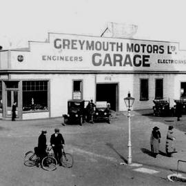 ALBUM - Ford Motors, Greymouth -  Then and Now.