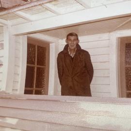  John Charles Wells taken in 1979 at the miniature house at Jacks Mill school