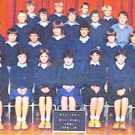 Form 2 R ,Westland High School.1984.