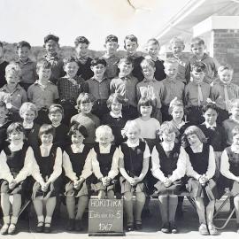 Infants Room 5,Hokitika Primary School.1967.