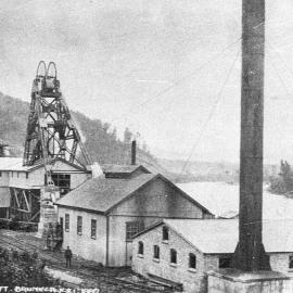  View of Wallsend Shaft, Brunner.1887.