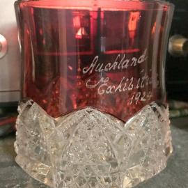 My West Coast Grandparents glassware from the Auckland exhibition.1924.
