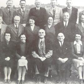 Teaching staff of Greymouth Technical High School.1948.