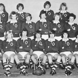 South Island under 16 Rugby - Westport 1974.