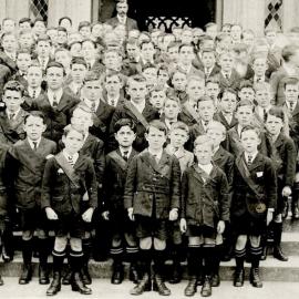 St Patricks School, Greymouth .ca.1920.