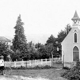 St Marys Church. Ahaura.ca.1900`s.