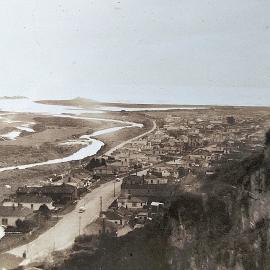 ALBUM - Greymouth and Cobden from up above the quarry on the Cobden side.1948.