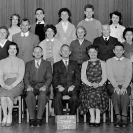 Grey Main School staff .Greymouth.1961