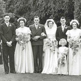 ALBUM - Douglas family wedding .1950.