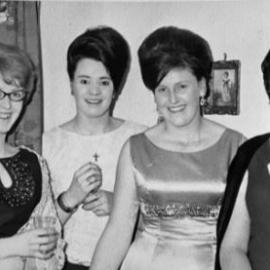 Beverley Tones, Janice Hambly, Denise O'connor and Margaret Moore - Runanga/Greymouth Railway girls.