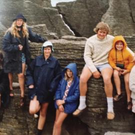 Family holiday -  Ruth, Diane, Peter, Heather,Lorraine and Jo Binsted and John McIntosh.ca.1973 - 74.