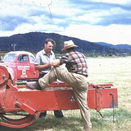 ALBUM - Hay Baling, Haupiri Valley.ca.early 1960's.