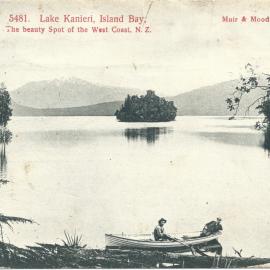 Lake Kaniere postcard 1910-1919