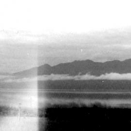 Lake Brunner from the camping ground.ca.1967.