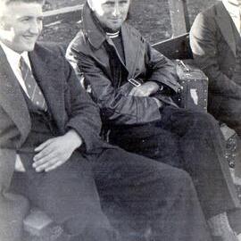 Jack Honey, Pat O'Leary, Kevin Molloy - photo taken at Moana.