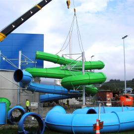 Construction of Greymouth aquatic centre and Westland Recreation Centre - and moving croquet clubrooms *PHOTO ALBUM*