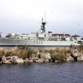 ALBUM - Navy Frigates at Port of Greymouth.