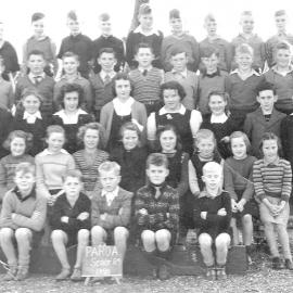 Paroa School -Senior Room.1950.