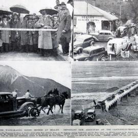 Opening of the bridge over the Waimakariri River at Bealey *PHOTO ALBUM*
