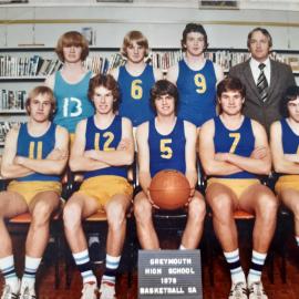Greymouth High School Basketball team 1978