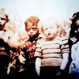 Steve Billett, Mickey Mason ,Percy Billett, Percy & Jo Mason.ca.1948.