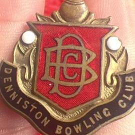 Denniston Bowling Club Badge.