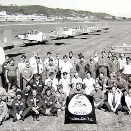 RNZAF EX Wise Owl Greymouth Airport .1981.