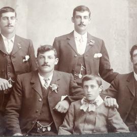 The Hahn Brothers -  Bill, Harry, Johnny, Otto, Louis AND Hahn sisters - *PHOTO ALBUM*
