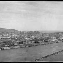 Greymouth panorama ,1924.