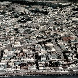 Greymouth, 1941 - aerial photo