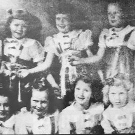 Mother Goose Pantomine held in the Regent Theatre, Greymouth.1944.