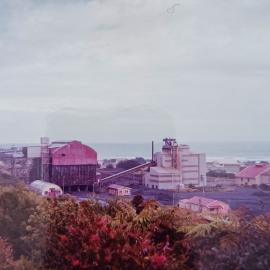 Coal bins at Ngakawau 1975 *PHOTO ALBUM*