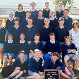 Westland High School - Form 4R - 1991 