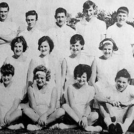 West Coast under 18 tennis team against Marlborough