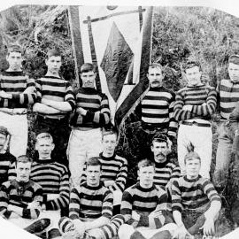 Denniston's first football team - The Pirates, 1800`s.