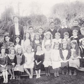 Granity Side School, Hector 1909 *CLICK FOR NAMES*