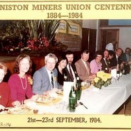 Denniston Miners Union Centennial.1884 - 1984.