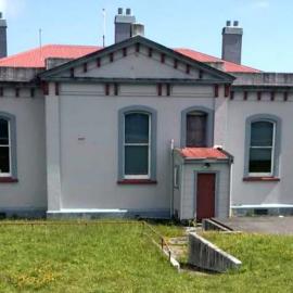 View of back of lovely old building -  home to Harbour Board in its day.Greymouth.