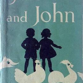 ALBUM - Janet and John books.ca.1950`s.