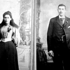 Mary Jane Morresey nee McDevitt and Cormick McDevitt of  Gallaghers Creek near Nelson Creek.