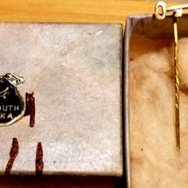 21st key tie pin given to my Father from his Parents 89 years ago  - from Tennants Jewellers