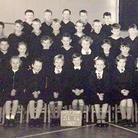 Grey Main School , Std 1,Room 14, 1963.