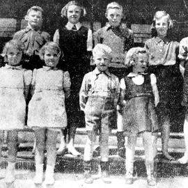 Five sets of twins at Blacks Point school.