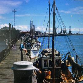  Grey wharf with his Melva S alongside, and Lady Luck crossing the bar *PHOTO ALBUM*