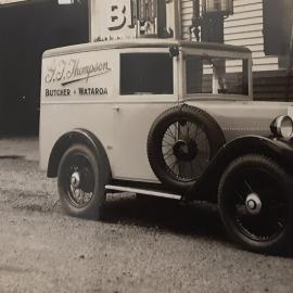 Thompson Butcher's Morris van.