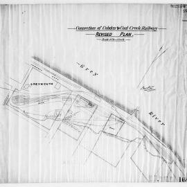 Connection of Cobden and Coal Creek Railway - Revised plan.