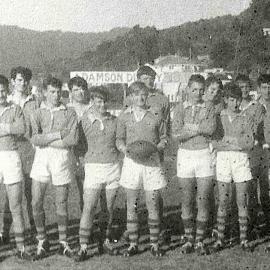 Grey Marist 1st XV , Rugby Park ,Greymouth.July 1966 .